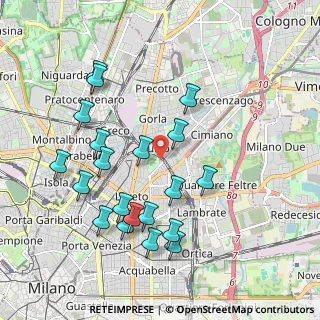 Mappa Via Angelo Mosso, 20127 Milano MI, Italia (2.0305)