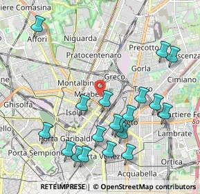 Mappa Via Privata Angera, 20125 Milano MI, Italia (2.24421)