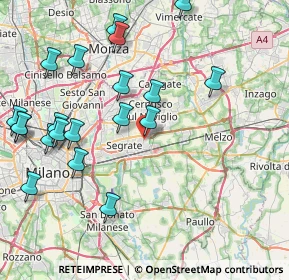 Mappa Via Cuneo, 20096 Pioltello MI, Italia (9.5)