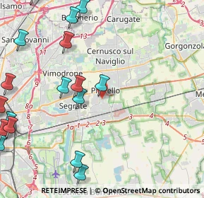 Mappa Via Cuneo, 20096 Pioltello MI, Italia (6.485)