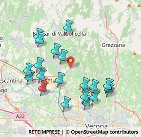 Mappa Via Mascagni, 37024 Montericco VR, Italia (4.0235)