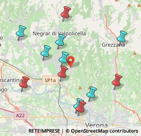 Mappa Via Mascagni, 37024 Montericco VR, Italia (4.335)