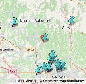 Mappa Via Mascagni, 37024 Montericco VR, Italia (5.07)