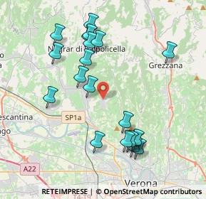 Mappa Via Mascagni, 37024 Montericco VR, Italia (4.056)