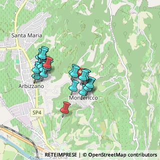 Mappa Via Mascagni, 37024 Montericco VR, Italia (0.78)