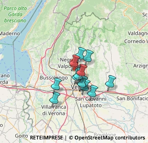 Mappa Via Mascagni, 37024 Montericco VR, Italia (8.81538)