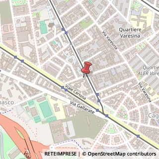 Mappa Via Casella, 37, 20156 Milano, Milano (Lombardia)