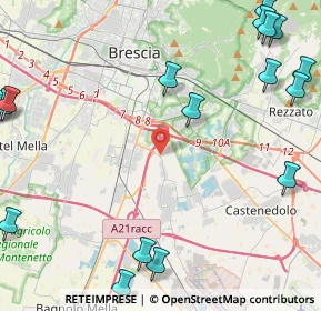 Mappa Via Brescia, 25010 San Zeno Naviglio BS, Italia (6.945)