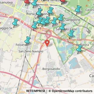 Mappa Via Brescia, 25010 San Zeno Naviglio BS, Italia (2.848)