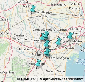 Mappa 35011 Campodarsego PD, Italia (10.42364)