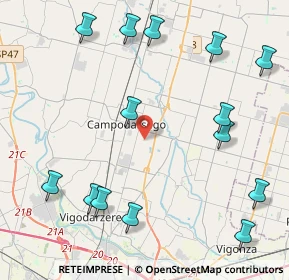 Mappa 35011 Campodarsego PD, Italia (5.29)