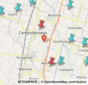 Mappa 35011 Campodarsego PD, Italia (3.34)