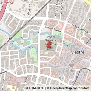 Mappa Via Antonio da Mestre, 19, 30174 Venezia, Venezia (Veneto)