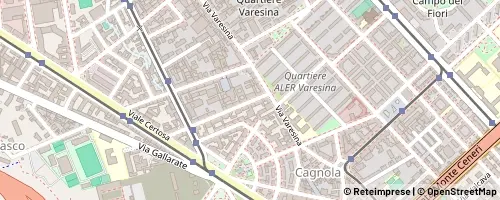 Mappa Milano