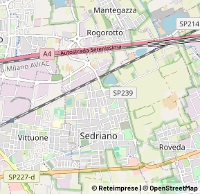 Mappa 20008 Sedriano MI, Italia (0.73)