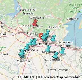 Mappa 25086 Brescia BS, Italia (12.13125)