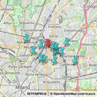 Mappa V.le Monza, 20125 Milano MI, Italia (1.24)