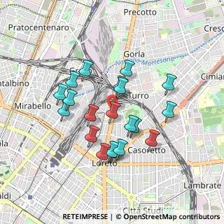 Mappa V.le Monza, 20125 Milano MI, Italia (0.7835)