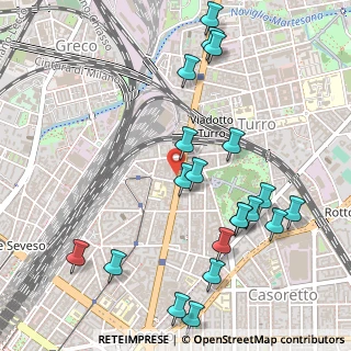 Mappa Viale Monza, 20125 Milano MI, Italia (0.602)