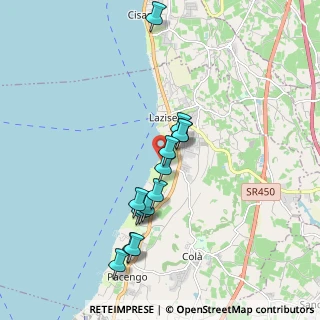 Mappa Localitá Bottona, 37017 Lazise VR, Italia (1.69429)