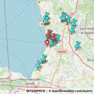Mappa Localitá Bottona, 37017 Lazise VR, Italia (3.4565)