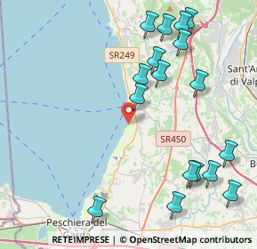 Mappa Localitá Bottona, 37017 Lazise VR, Italia (4.96471)