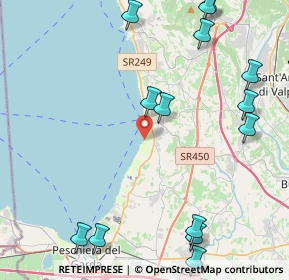 Mappa Localitá Bottona, 37017 Lazise VR, Italia (6.6735)