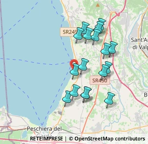 Mappa Localitá Bottona, 37017 Lazise VR, Italia (3.27176)