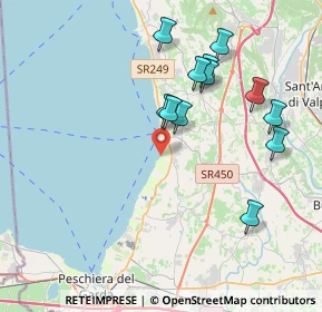 Mappa Localitá Bottona, 37017 Lazise VR, Italia (3.7825)