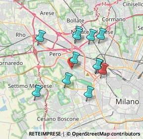 Mappa Via Ugo Ojetti, 20151 Milano MI, Italia (3.13)