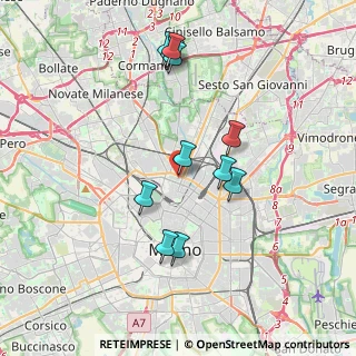 Mappa Via Privata Bitonto, 20159 Milano MI, Italia (3.58636)