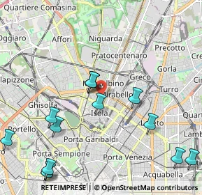 Mappa Via Privata Bitonto, 20159 Milano MI, Italia (2.49357)
