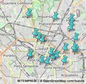 Mappa Via Privata Bitonto, 20159 Milano MI, Italia (2.08)