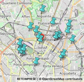 Mappa Via Privata Bitonto, 20159 Milano MI, Italia (1.876)