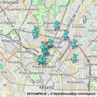Mappa Via Privata Bitonto, 20159 Milano MI, Italia (1.42615)