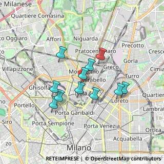 Mappa Via Privata Bitonto, 20159 Milano MI, Italia (1.41818)