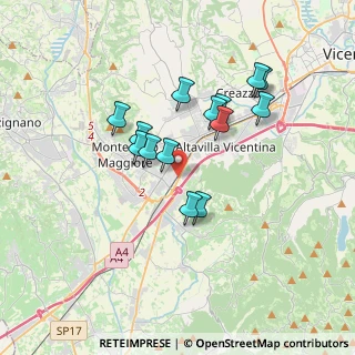 Mappa Via Melaro, 36075 Montecchio Maggiore VI, Italia (3.00143)