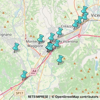 Mappa Via Melaro, 36075 Montecchio Maggiore VI, Italia (3.7)