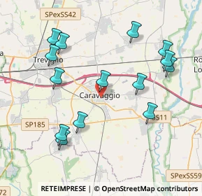 Mappa Circonvallazione Porta Nuova, 24043 Caravaggio BG, Italia (4.25)