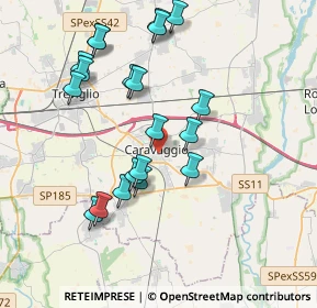 Mappa Circonvallazione Porta Nuova, 24043 Caravaggio BG, Italia (3.763)