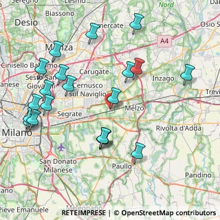 Mappa Via Caduti di Nassyria, 20060 Vignate MI, Italia (9.3405)