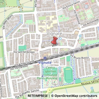 Mappa Via Vittorio Veneto, 32, 20060 Vignate, Milano (Lombardia)