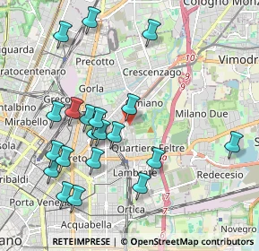 Mappa Via Ruggeri Ruggero, 20132 Milano MI, Italia (2.1205)