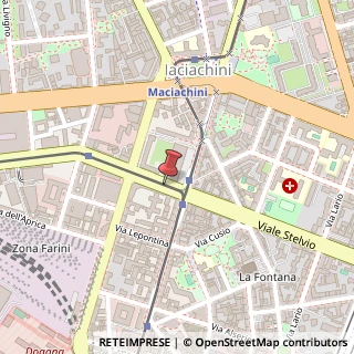 Mappa Viale Stelvio, 53, 20159 Milano, Milano (Lombardia)