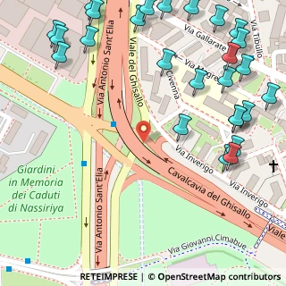 Mappa Piazza John Fitzgerald Kennedy, 20151 Milano MI, Italia (0.18846)