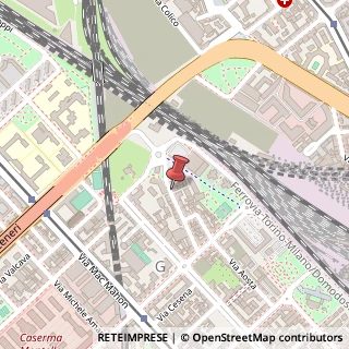 Mappa Via Melchiorre Delfico, 28, 20158 Milano, Milano (Lombardia)