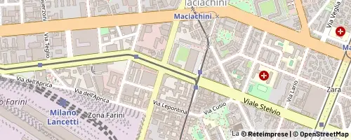 Mappa Milan