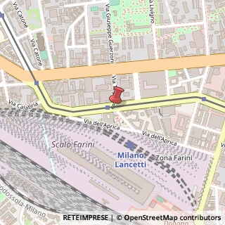 Mappa Viale Vincenzo Lancetti, 43, 20158 Milano, Milano (Lombardia)
