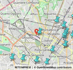 Mappa Viale Vincenzo Lancetti, 20158 Milano MI, Italia (3.0775)