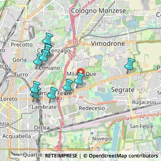Mappa Strada degli Ovi, 20054 Segrate MI, Italia (2.12)